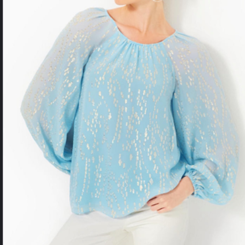 Lilly Pulitzer Silk Top